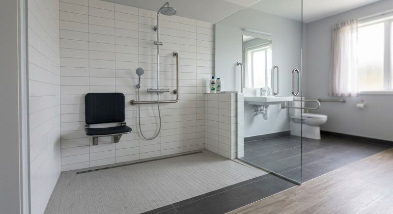 Handicap Shower Installation in Framingham, MA